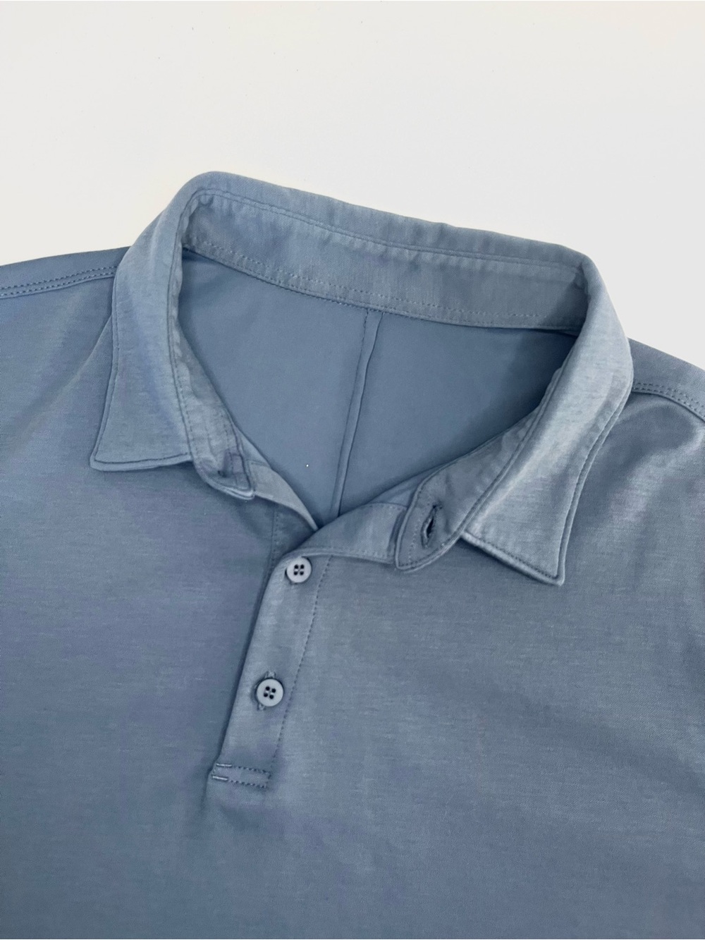 Jack Archer Polo Shirt Mens Size 2XL Blue Cotton Nylon Knit Short Sleeve